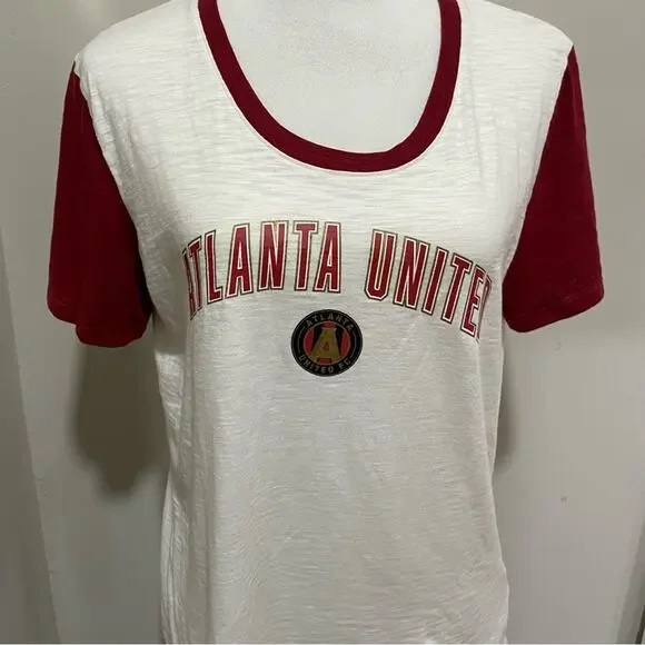 Fanatics Atlanta United Women's Short Sleeve Tee Size Large Scoop Neck - Picture 5 of 6